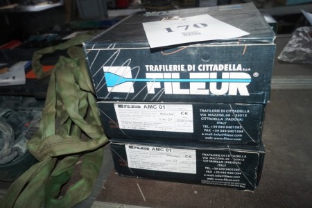 3 boxes of welding wire. Fileur. AMC 01. 1.6 mm. Type: B300