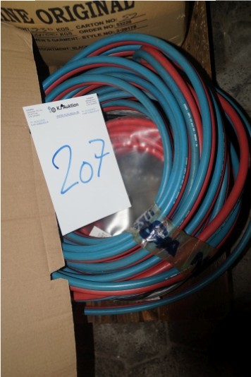 Various oxygen and gas hose + parts for welding
