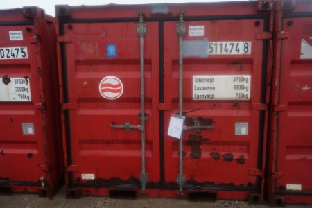 Material containers, load 3000kg, outer dimensions: 1420mmx2240mmx2160mm