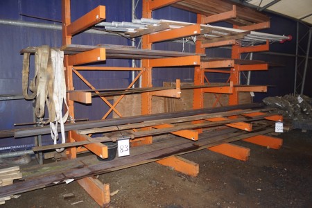Content on branch rack, minus flagpole and terrace boards