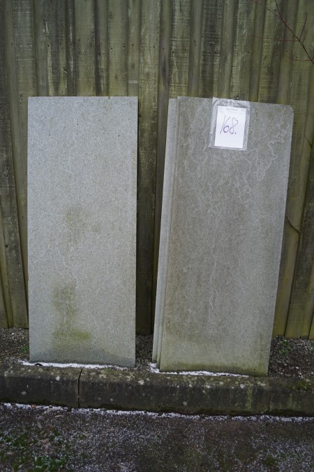 4 pcs granite sheets raw, 150x60x2.5 cm