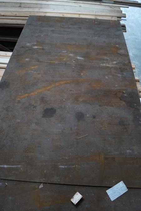 Iron plate 15x1500x2500 mm 450 kg