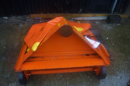 Hydraulic tile cutter, cutting width about 80 cm thickness about 7 cm