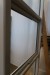 Window section, wood, white / white, H220xB200.5 cm, frame width 11.5 cm