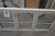 Holzfenster, weiß / weiß, H90x250 cm, Rahmenbreite 11,5 cm. 2 Scheiben im gleichen Rahmen in Stücken