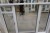 Holzfenster mit Mahagoni-Leisten, weiß / weiß, H138,5xB188 cm, Rahmenbreite 14 cm