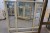 Holzfenster mit Mahagoni-Profilen, weiß / weiß, H178,5xB188 cm, Rahmenbreite 14 cm