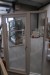 Terrace door with window section, right out, plastic, white / white, H211,5xB139 cm, frame width 12cm
