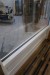 Window section, wood, white / white, H222,5xB163 cm, frame width 12 cm