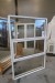 Window, wood / aluminum, white / white, H210xB140 cm, frame width 13 cm. model Photo