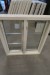 Wooden window, white / white, H99xB89 cm, frame width 11.5 cm. With groove for bottom piece. model Photo