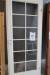 Interior door with frame, wood, white, frame size: H208,5xB87,5xT11,5 cm