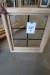 Fenster, Holz, unbehandelt, H90xB76 cm, Rahmenbreite 11,5 cm. Mit Nut für Unterteil.