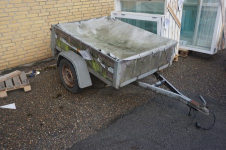 Trailer. Total length: approx. 265 cm. With papers. Former Reg. No .: SN3166 T = 500. L = 350
