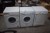 2 Stück Waschmaschinen (86x59,5x53 cm. + 86x59x54 cm) + Wäschetrockner (86x61,5x59,5 cm)