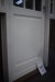 Patio door with wooden windows (white painted). Width: 142. Height: 230 cm.