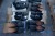 3 pairs of rubber boots size 41 + 6 pairs of clogs size 2x39, 44, 2x45, 38