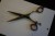 Suntachi hairdressing scissors. Japanese steel cobalt 550