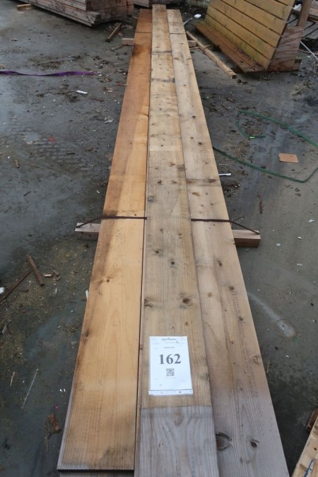 50,4 Meter Bars. 45 x 245 mm. Länge: 720 cm.