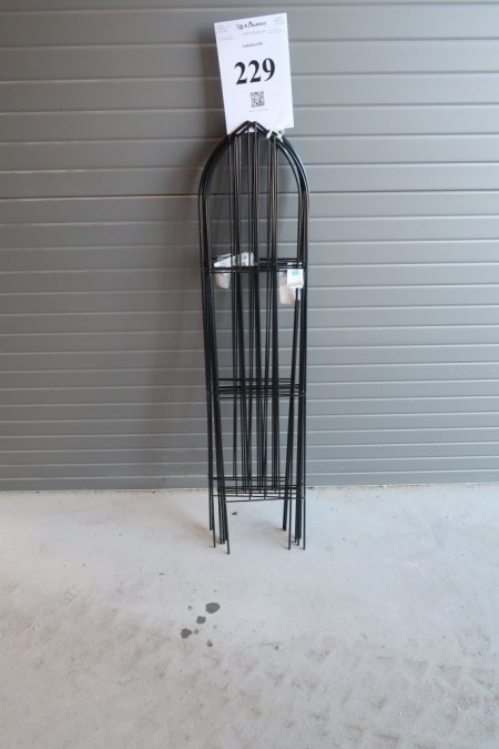 5 pieces. trellis. 25x120 cm. Black. Some may be double