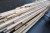 Estimated approx. 270 meters of bars. 45x45 mm. Length: approx. 200-480 cm