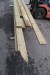 Estimated approx. 54 meter boards impregnated. 22-28x155 mm. Length: 300-480 cm.