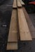 Estimated approx. 110 meter boards impregnated. 22-25x175-205 mm. Length: 300-570 cm.