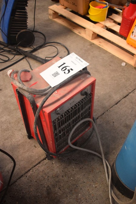 9 kw heat blower. Condition: works