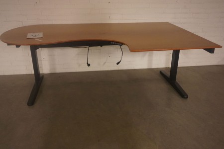 Hæve/sænke bord 200x120 cm