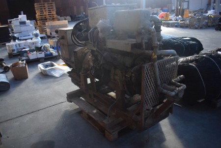 Mitsubishi generator. Type: 6D16T. Output: 104 kW. AC-generator. Type: UCM274E23