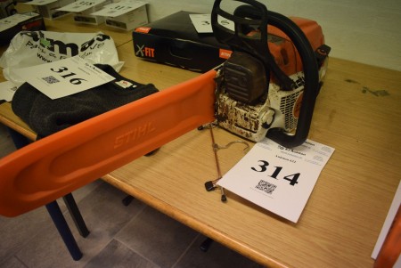 STIHL MS 362 chainsaw. Used but OK.