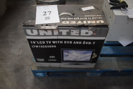 19 "TV with DVD