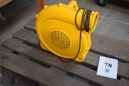 Electronic bouncer blower. 2 hp