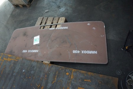 Hardox 240x90 cm plate 450