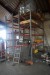 2 Palettenregale max. 3 x 500 kg pro Regal 16 Regal 4 Leitern + LKW-Schutzbreite 293 Höhe 368 cm