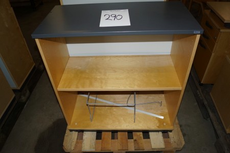 Shelf with shelf 86x80x40 cm + cabinet with 3 drawers 109x80x40 cm