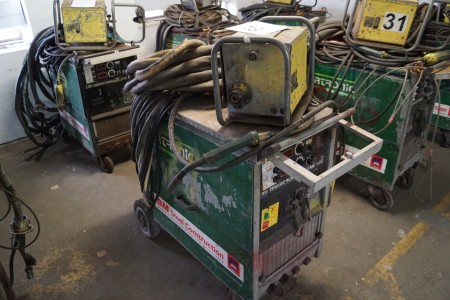 MIGATRONIC KME 550 WATER-COOLED, with wire box and cables, Fully functional