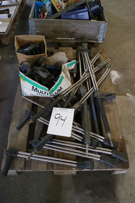 Various parts for high pressure cleaner
