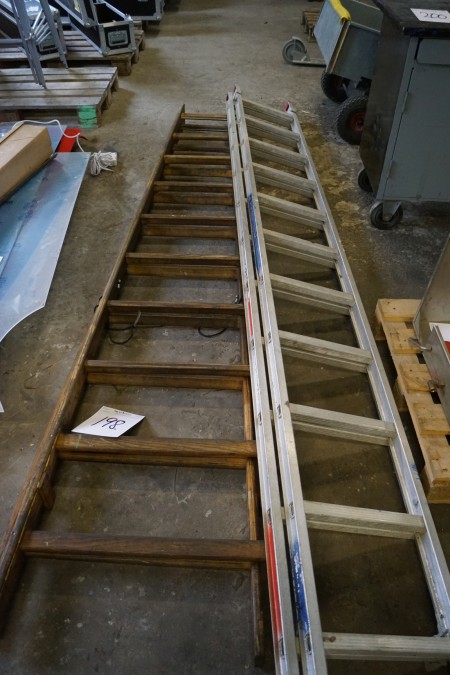 10 step ladder and 11 step alloy ladder
