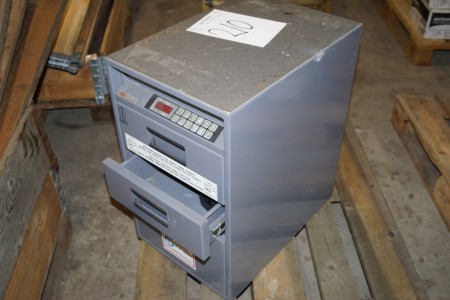 Fuse box with time lock, 37x54x61 cm, not tested