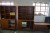 2 shelves 120x104x32 cm + 2 lower cabinets 120x94x46 cm + lower cabinet 120x67x45 cm