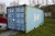 20 foot ship container year 2002