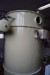 Dust filter cleaning: pressure tanks with accessories H 215 cm D 100 cm