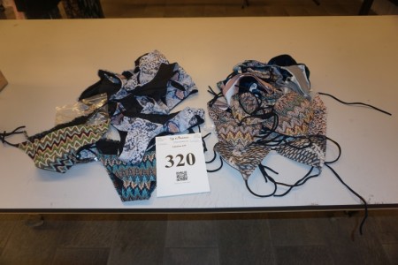 Various bikini parts assorted - size L and XL