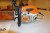STIHL chainsaw. MS 261 C. Stand: used.