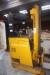 Jungheinrich electric R each truck model etve 16 ml max kg 1250 kg max lifting height 5050 mm with charger tested ok starting and running.