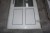 Exterior door plastic with frame, frame size 99 * 215