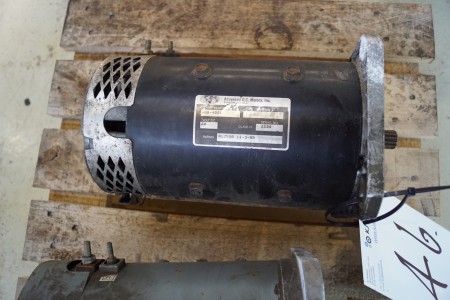 Electric motor 2.4 HP 24W, not tested