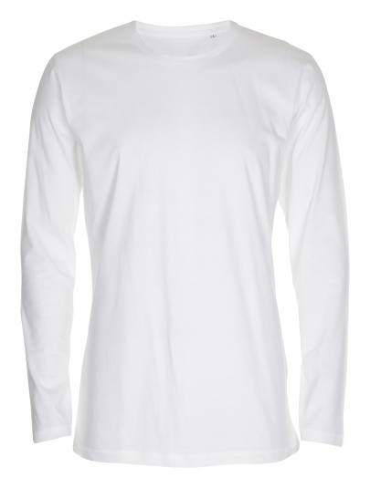 25 pcs. T-SHIRT with long sleeves, WHITE, XL