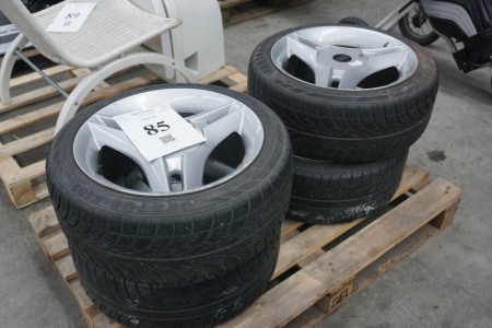 4 pcs alloy wheels. Note: AUDI. 205 / 45zr16 83w